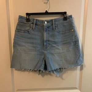 Madewell Curvy Jean Short